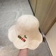 with dust bag [GUCCI Gucci] 2023 spring and summer wave brim waterproof slip material fisherman's hat, the big brand model is super good with, hurry to get!