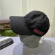 Gucci (Gucci) classic original single baseball cap, 11 open mold customized, original canvas material   head layer cowhide, British and awesome quality! Cotton lining, base head circumference 56, patch adjustable.