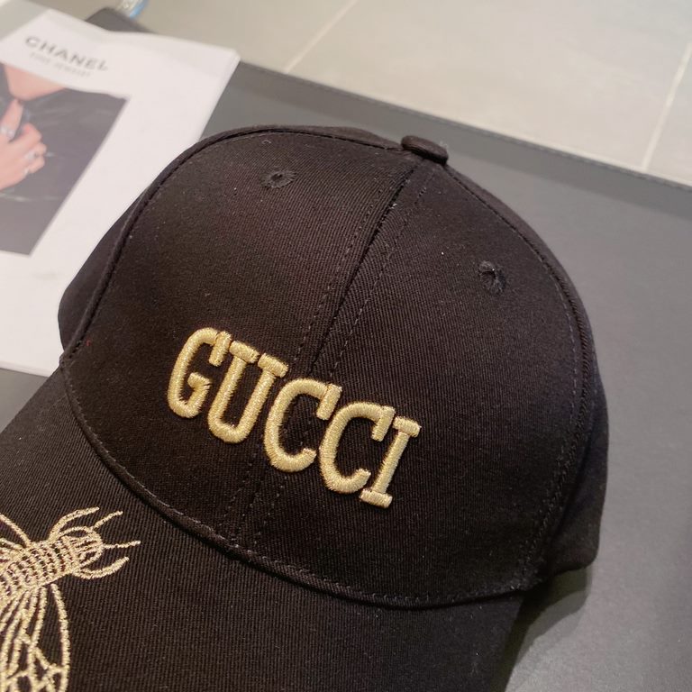 Gucci Gucci 23 years new baseball cap, duck tongue cap, men's and women's baseball cap, head circumference 57cm