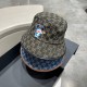 GUCCI Gucci 2023 new Korean original single cute bear bear fisherman hat   high quality, casual style, low-profile luxury, super fashionable color, trendy and versatile