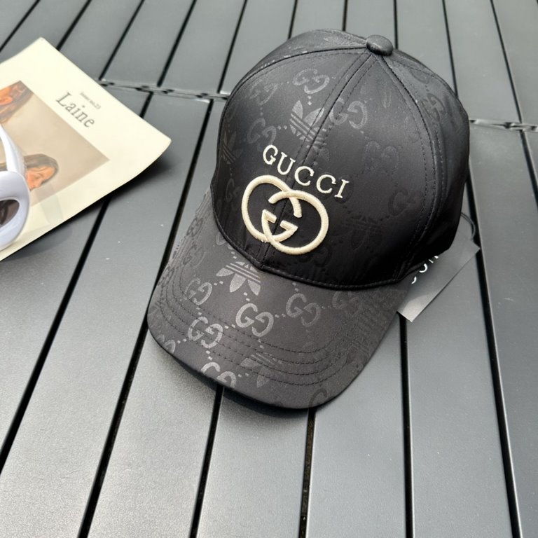 GUCCI Gucci 2023 new simple baseball cap, very trendy! Casual sports models, classic production, super good with clothes!