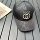 GUCCI Gucci 2023 new simple baseball cap, very trendy! Casual sports models, classic production, super good with clothes!