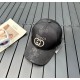 GUCCI Gucci 2023 new simple baseball cap, very trendy! Casual sports models, classic production, super good with clothes!