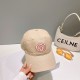 [GUCCI Gucci embroidered baseball cap  , counter new simple and very trendy! Casual sports models, classic production, super good with clothes!