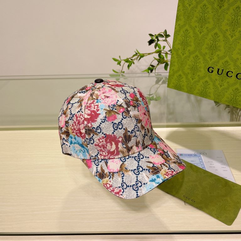 Gucci GUCCI baseball cap, official website new, baseball cap, original single quality fire attack    Craft is very exquisite High-grade atmosphere upscale! Low-key luxury, easy to carry! Running quantity!