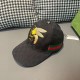 Gucci Baseball Cap, Gucci Baseball Cap, Gucci Baseball Cap.With box bag, Gucci (Gucci) original single baseball cap, large bee embroidery, 11 open mold customized, heavy embroidery, details comparable to the counter, the