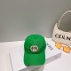 [GUCCI Gucci embroidered baseball cap  , counter new simple and very trendy! Casual sports models, classic production, super good with clothes!