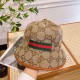 GuccI old flower logo fisherman hat2023 new double C big logo jacquard craft couples with the same models