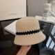 Special  Gucci Gucci   knitted hat women's fall and winter color clashing show face small knitted fisherman hat tide Korean version of the hundred matching woolen basin hat can be folded