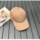 GUCCI Gucci 2023 new simple baseball cap, very trendy! Casual sports models, classic production, super good with clothes!