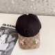 Gucci Gucci high-end mesh hat! The latest model! Stylish and trendy with high end workmanship! Every hat is made with care! Extraordinary quality and details matter. Leather studs, leather adjustable strap! Classic jacqu