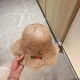 with dust bag [GUCCI Gucci] 2023 spring and summer wave brim waterproof slip material fisherman's hat, the big brand model is super good with, hurry to get!