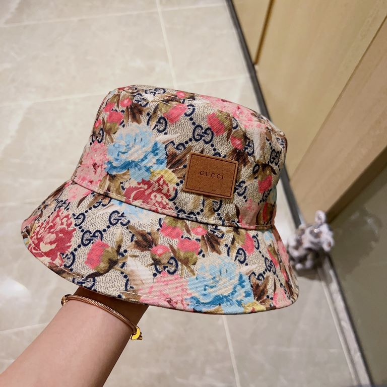 with dust bag [GUCCI Gucci] 2023 new counter synchronization fisherman's hat, out of the street essential super good with, hurry to get!