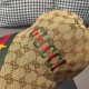 Gucci (Gucci) new original single baseball cap.With box bag, Gucci (Gucci) new original single baseball cap, 11 open mold customized, heavy embroidery, details comparable to the counter, the original canvas material   he