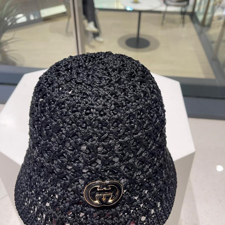 GUCCi GUCCi fisherman hat female summer hundred with sun hat sub 2023 new face shield sun hat UV spring and fall sun hat