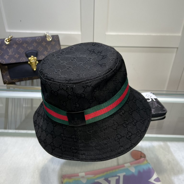 Gucci Gucci classic original single fisherman's hat, exquisite pure also grungy very feeling, cool and stylish, counter out of stock popular, quality is super!