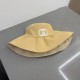 Gucci Gucci new ruffled fisherman's hat, visor fabric hat, head circumference 57cm