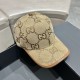 GUCCI Gucci 2023 new original simple baseball cap, very trendy! Casual sports models, classic production, super good with clothes!