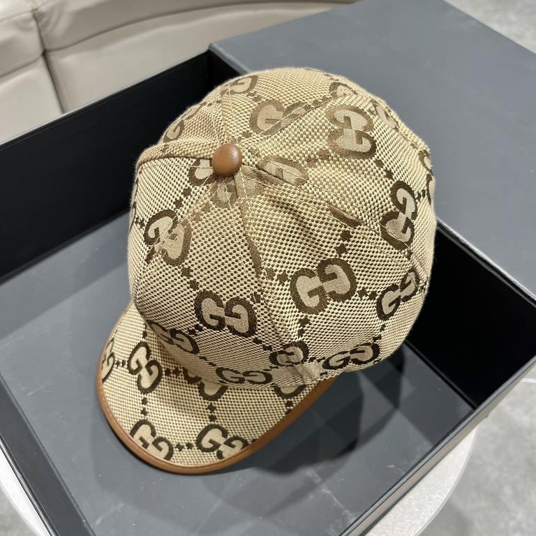 GUCCI Gucci 2023 new original simple baseball cap, very trendy! Casual sports models, classic production, super good with clothes!