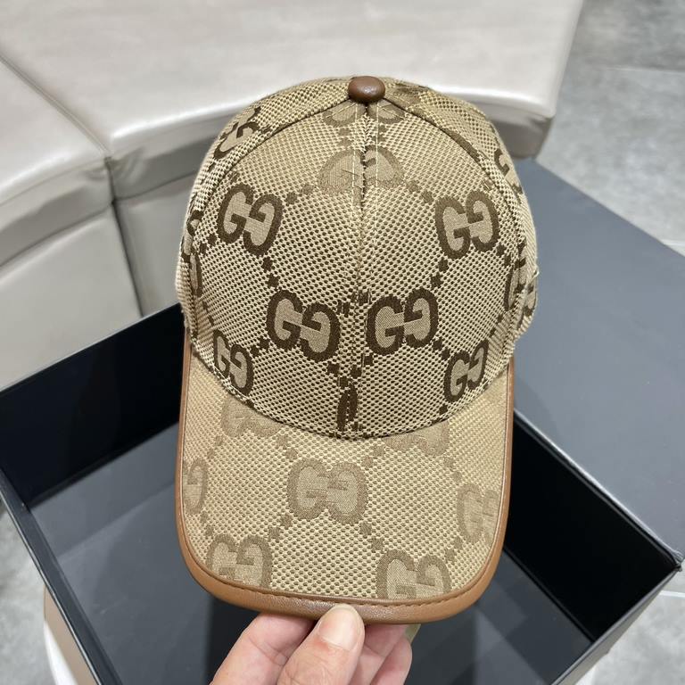 GUCCI Gucci 2023 new original simple baseball cap, very trendy! Casual sports models, classic production, super good with clothes!