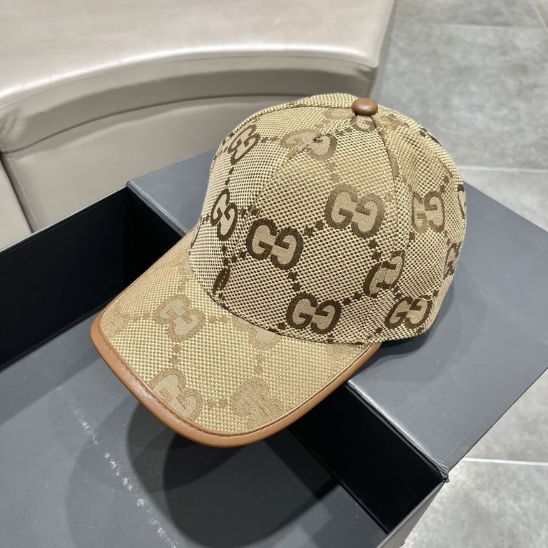 GUCCI Gucci 2023 new original simple baseball cap, very trendy! Casual sports models, classic production, super good with clothes!