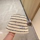 with dust bag [GUCCI Gucci] 2023 new straw striped fashion small bucket hat fisherman's hat, the big models are super good with, hurry up to get!