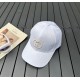 GUCCI Gucci 2023 new simple baseball cap, very trendy! Casual sports models, classic production, super good with clothes!