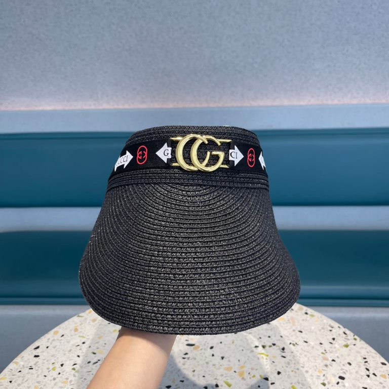 Gucci GUCCI spring and summer new empty cap super sweet and good little empty top  , details and texture are taken to perfection! Colorful all summer long!