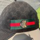 Gucci baseball cap.With box bag, Gucci (Gucci) new original single baseball cap, tiger head webbing, 11 open mold customized, heavy embroidery, details comparable to the counter, the original canvas material   head layer