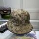 Gucci Gucci classic original single fisherman's hat, exquisite pure also grungy very feeling, cool and stylish, counter out of stock popular, quality is super!