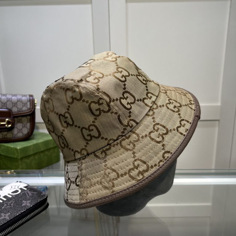 Gucci Gucci classic original single fisherman's hat, exquisite pure also grungy very feeling, cool and stylish, counter out of stock popular, quality is super!