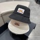 GUCCI Gucci 2023 new straw hat men and women summer sunscreen sun hat hat seaside beach foldable fisherman hat travel sun hat