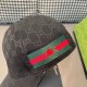 With box cloth bag, Gucci (Gucci) classic original single baseball cap, flowers webbing, counter 11 open mold customized, the highest version, the original canvas material   head layer cowhide, lightweight and breathable