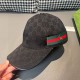 With box cloth bag, Gucci (Gucci) classic original single baseball cap, flowers webbing, counter 11 open mold customized, the highest version, the original canvas material   head layer cowhide, lightweight and breathable