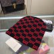 GUCCI Gucci official website classic series! The latest wool blend knit cap,   official website original single reproduction. Very soft pro-skin, elasticity is very good   texture and very versatile style ~ very warm, fa