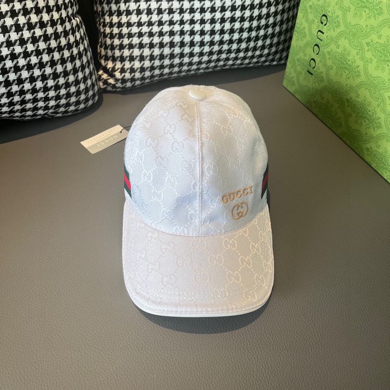 TheWannabe classic model shipment!With box cloth bag, Gucci (Gucci) classic original single baseball cap     gold small embroidery, counter 11 open mold customized, the highest version, the original canvas material   hea