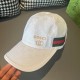 TheWannabe classic model shipment!With box cloth bag, Gucci (Gucci) classic original single baseball cap     gold small embroidery, counter 11 open mold customized, the highest version, the original canvas material   hea