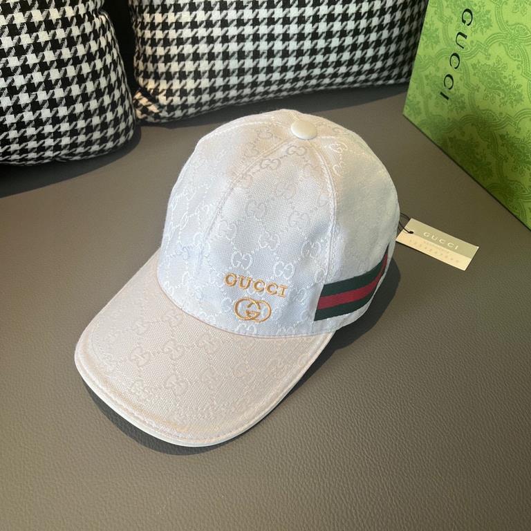 TheWannabe classic model shipment!With box cloth bag, Gucci (Gucci) classic original single baseball cap     gold small embroidery, counter 11 open mold customized, the highest version, the original canvas material   hea