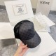 Special price   with dust bag. [GUCCI Gucci] 2024 spring and summer new hollow splicing baseball cap, classic leather unisex