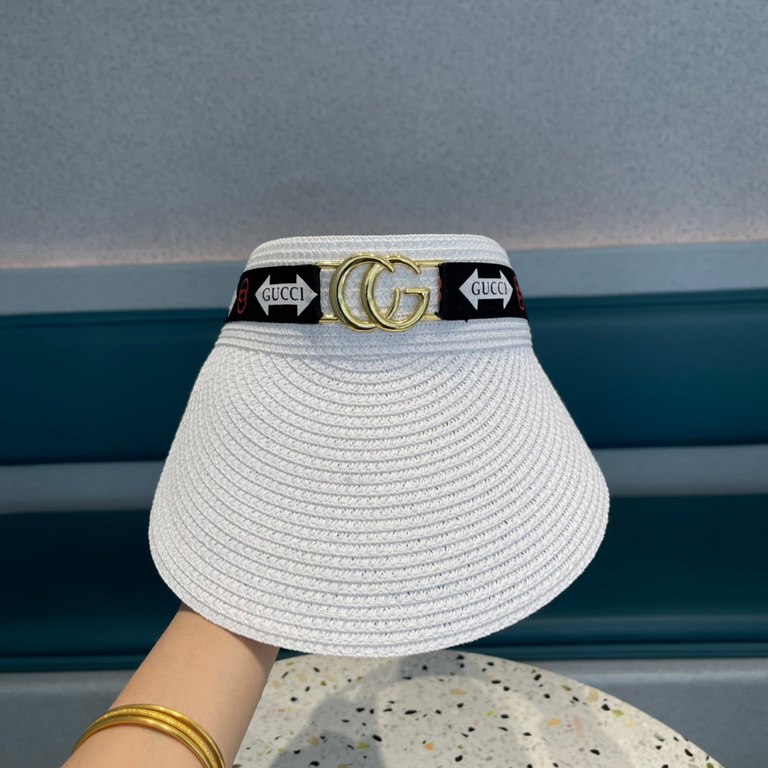 Gucci GUCCI spring and summer new empty cap super sweet and good little empty top  , details and texture are taken to perfection! Colorful all summer long!