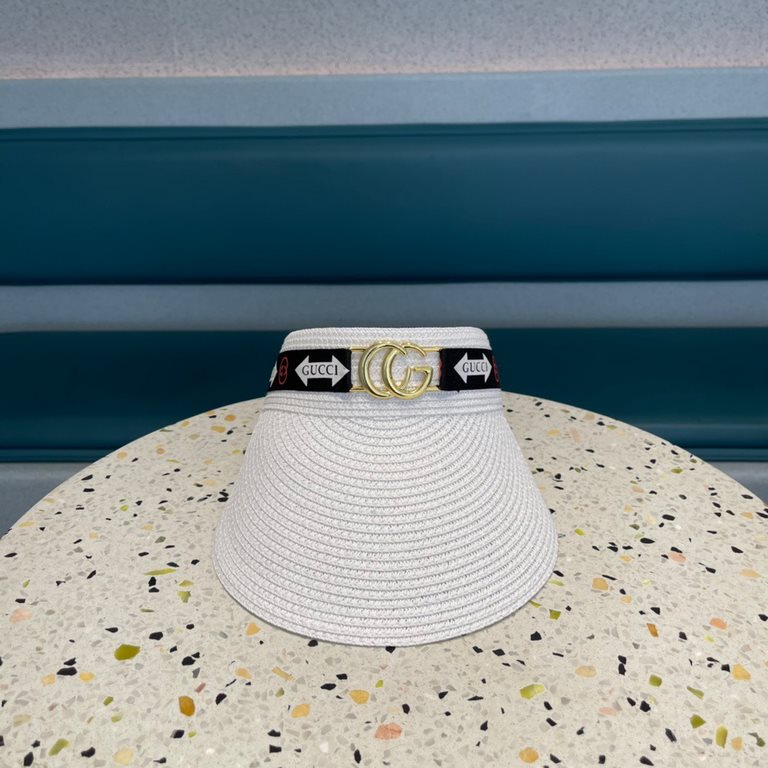 Gucci GUCCI spring and summer new empty cap super sweet and good little empty top  , details and texture are taken to perfection! Colorful all summer long!