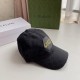 Batch   Gucci Gucci baseball cap   summer new, high-end atmosphere, great quality, simple atmosphere, fashionable and versatile, easy to carry on the go!