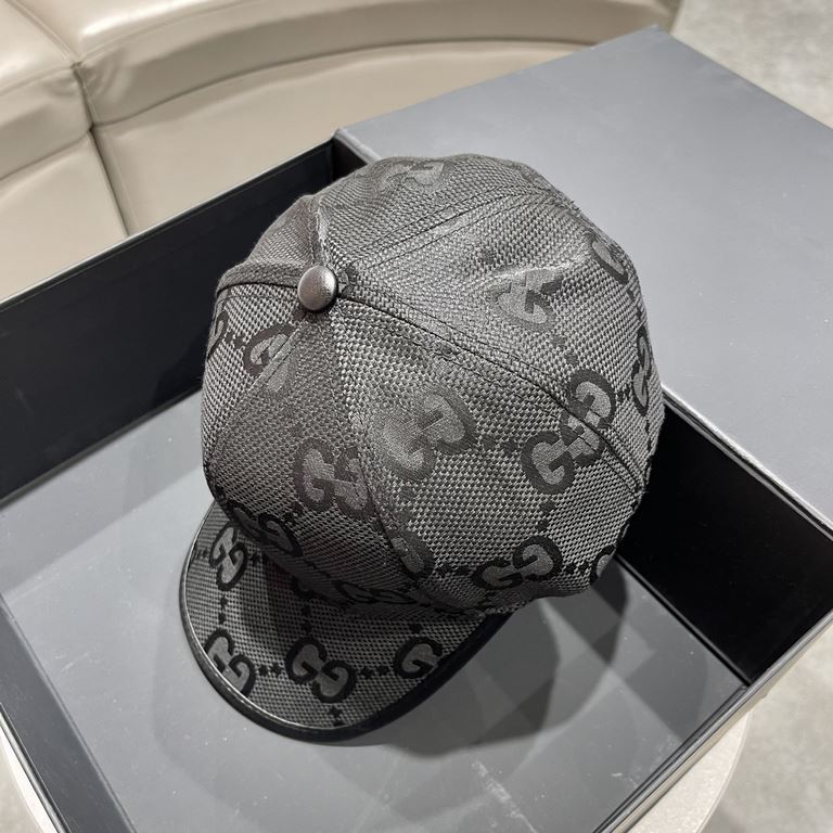 GUCCI Gucci 2023 new original simple baseball cap, very trendy! Casual sports models, classic production, super good with clothes!