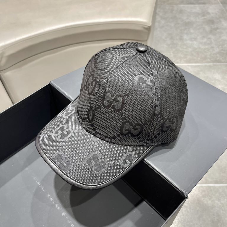 GUCCI Gucci 2023 new original simple baseball cap, very trendy! Casual sports models, classic production, super good with clothes!