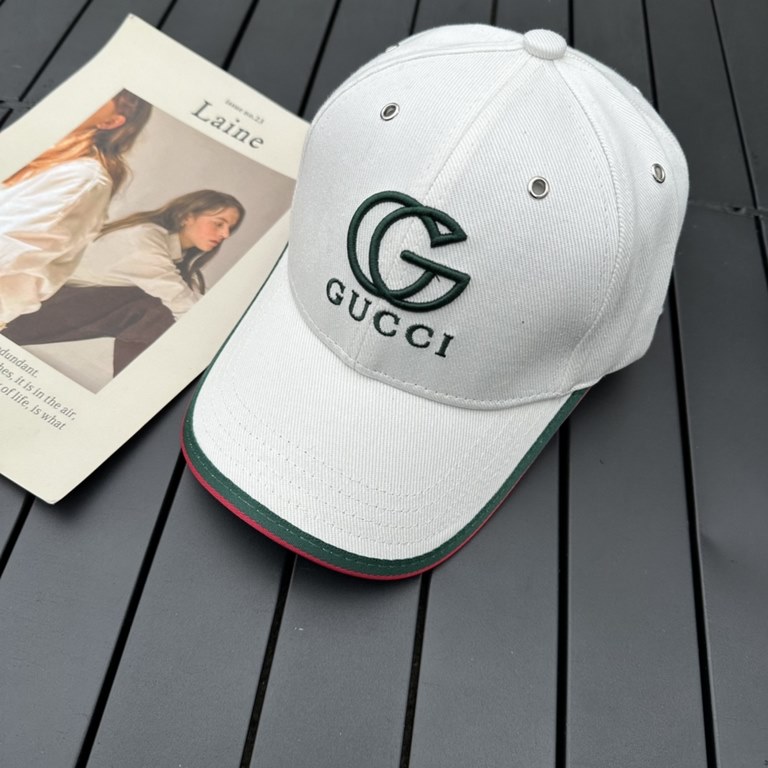 Gucci baseball cap GUCCI   Original single quality fire attack    The craftsmanship is very exquisite High-grade atmosphere upscale! Low-key luxury, easy to carry!