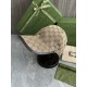 Special GUCCI original customized 11 open mold custom cowboy hat both the brand's traditional luxury connotation and modern streetwear aesthetics to show the design personality of the spring and summer series The cap is 