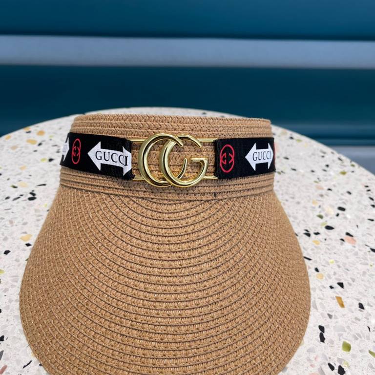 Gucci GUCCI spring and summer new empty cap super sweet and good little empty top  , details and texture are taken to perfection! Colorful all summer long!