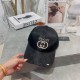 Gucci   Genuine Generation Purchase Gucci Gucci Classic Duck Tongue Baseball Hat Men and Women with the same Retro Casual Shade Cap 57cm