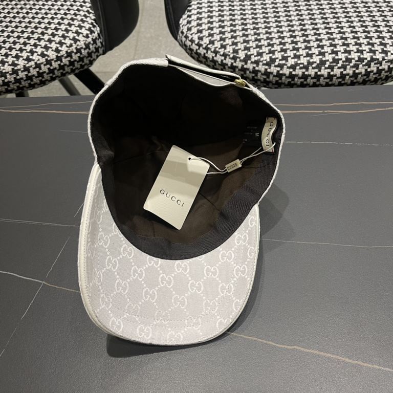 Gucci (Gucci) classic original single baseball cap   counter 11 open mold customized, the highest version, the original canvas light and breathable! In-kind shooting, four seasons versatile men and women applicable, the 