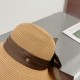 Gucci Gucci Straw Hat, Celebrity Style Sun Hat, Satin Bow Floppy, Head Circumference 57cm